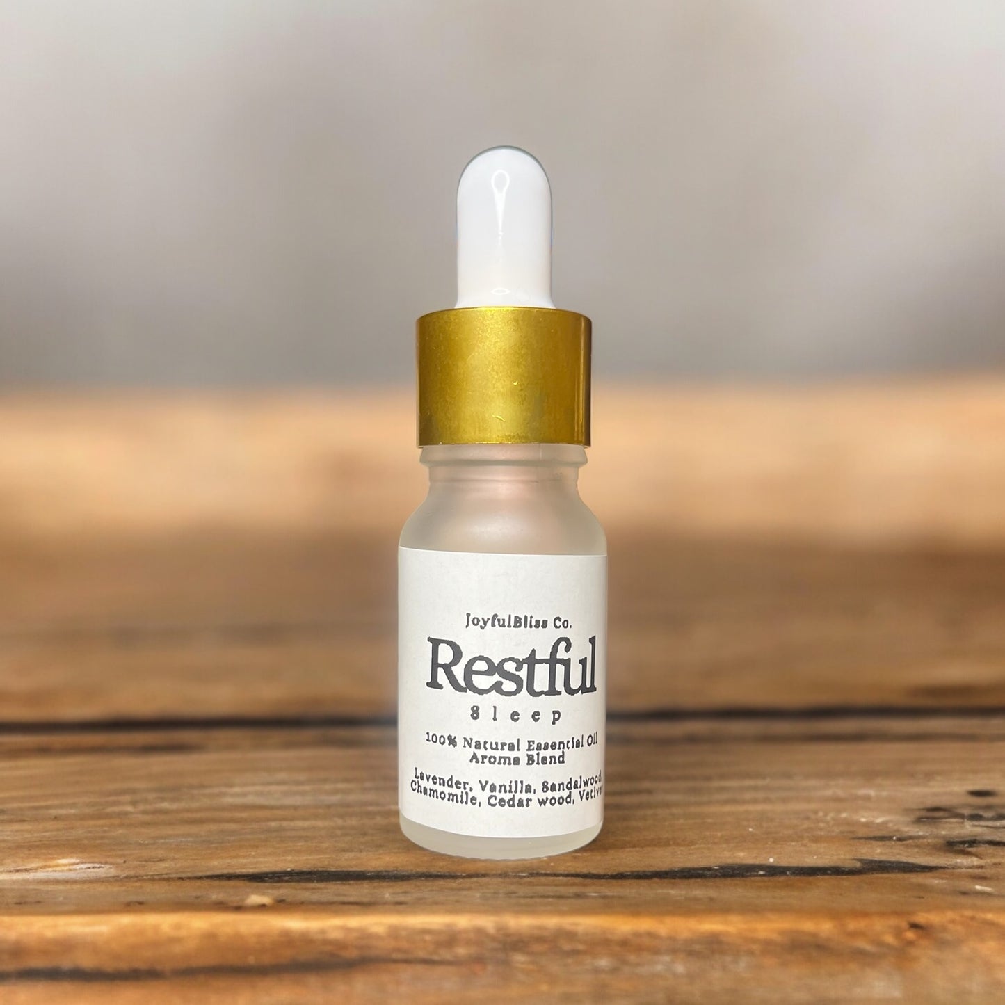 Restful Sleep Essential Oil Blend – Relaxing Night Aroma with Lavender, Vanilla, Chamomile, Sandalwood & Vetiver – Calming Natural Scent