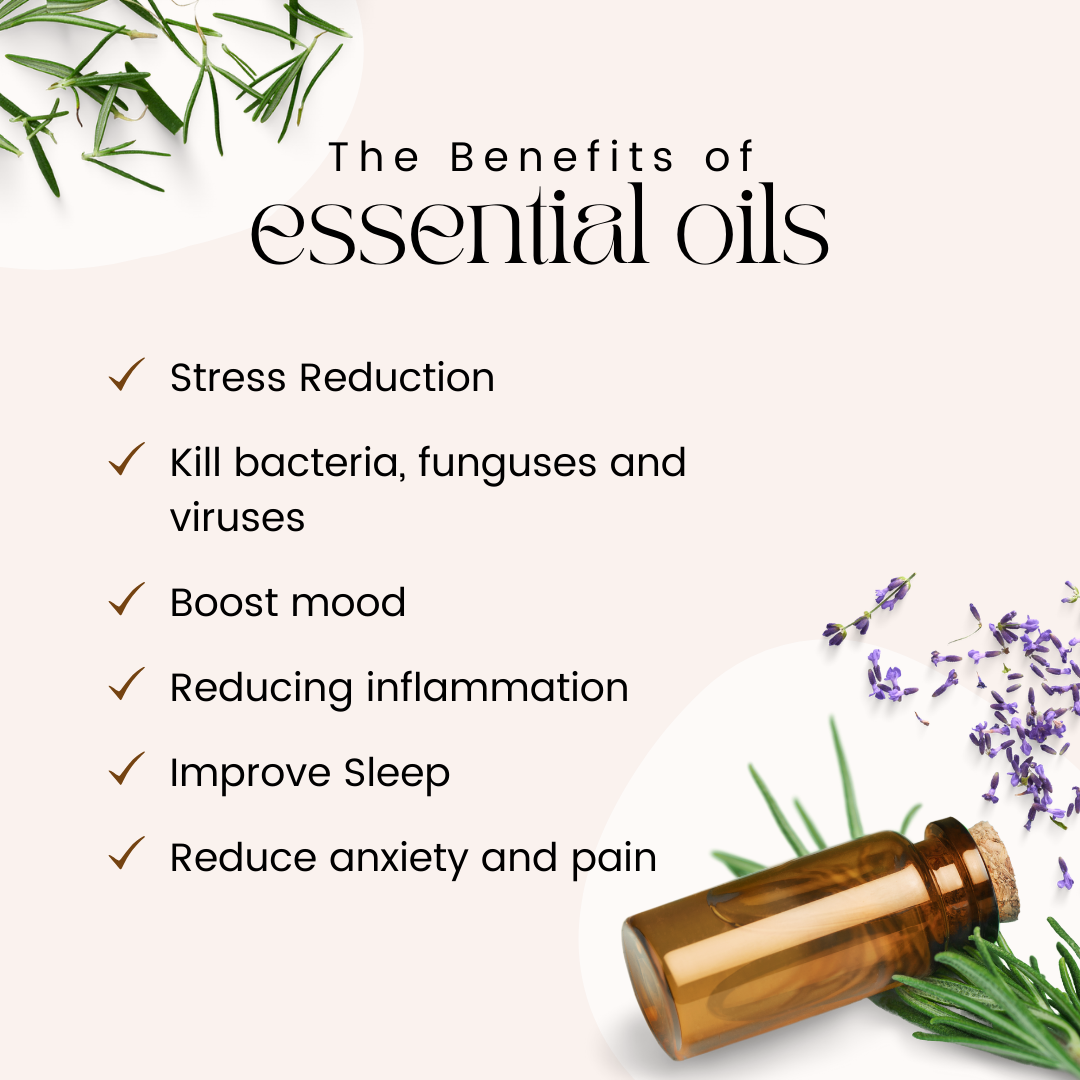 Energy Essential Oil Blend – Uplifting Aromatherapy for Focus & Motivation | Ginger, Cinnamon, Grapefruit, Lemon, Peppermint, Tangerine