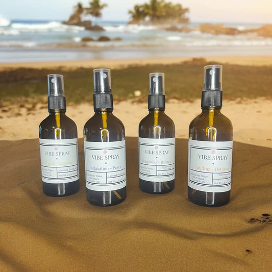 Vibe Spray for Happiness & Balance Frankincense, Ylang Ylang Energy Mist Mood Boosting Room Aura Spray | Natural Aromatherapy Blend