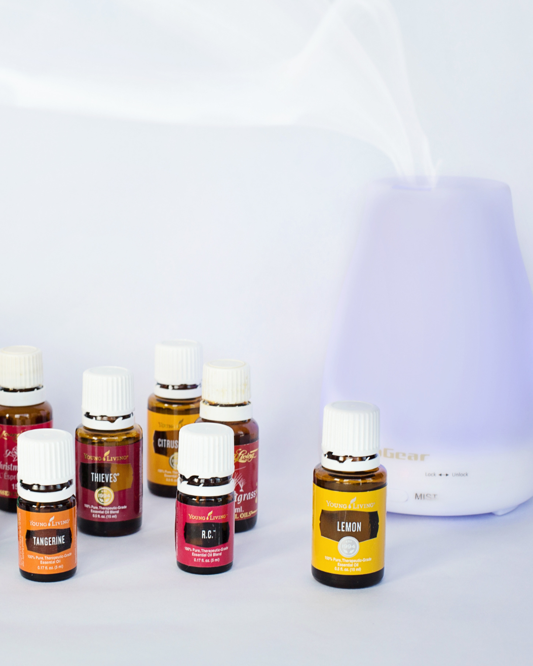 Refreshing Aroma Oil for Clarity & Head Tension – Peppermint, Lavender, Rosemary, Chamomile – 100% Natural Essential Oil Blend by JoyfulBliss Co.