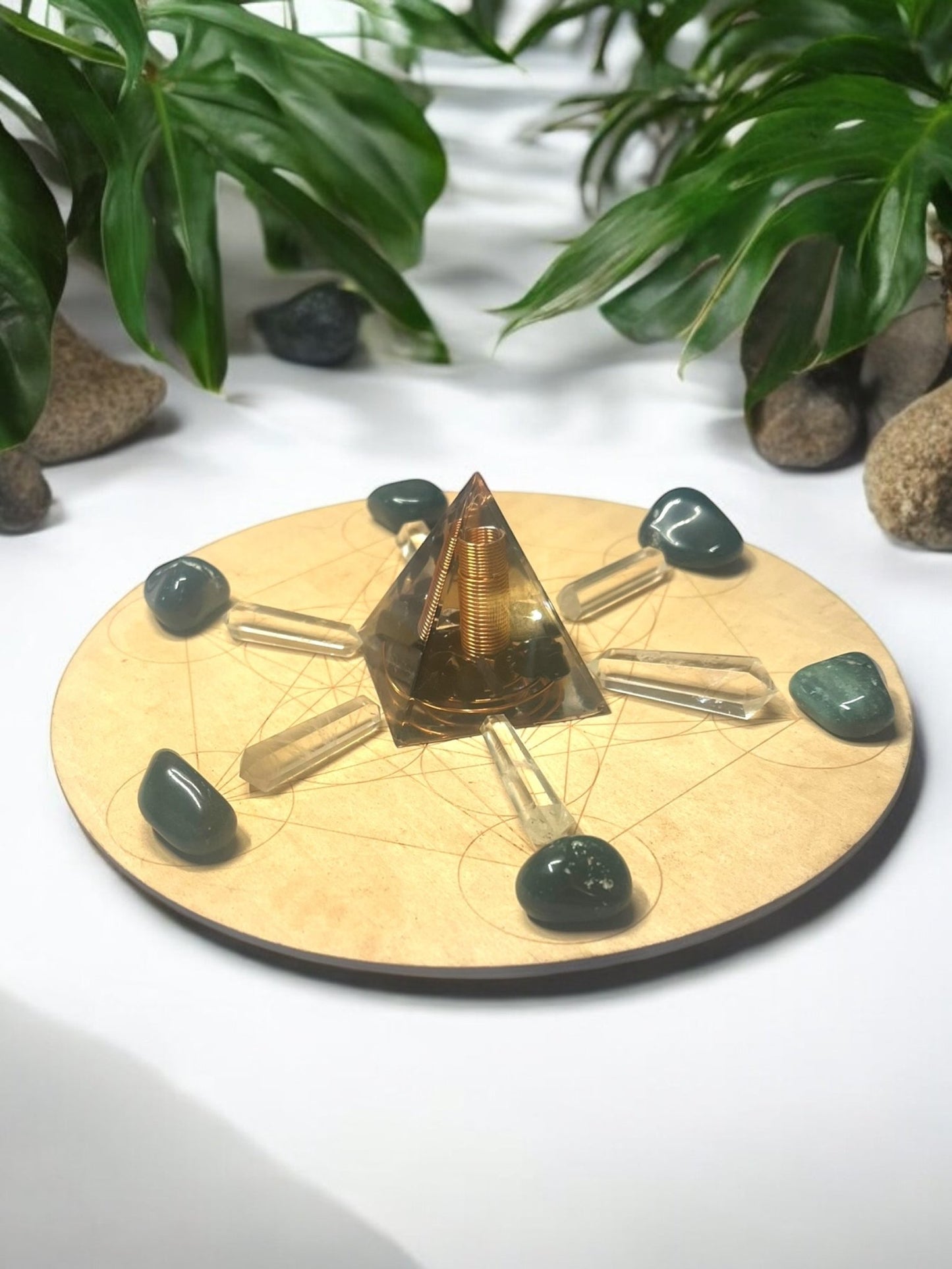 “As Above, So Below” Star of David Crystal Grid – Energy Amplification & Protection - JoyfulBliss Co.