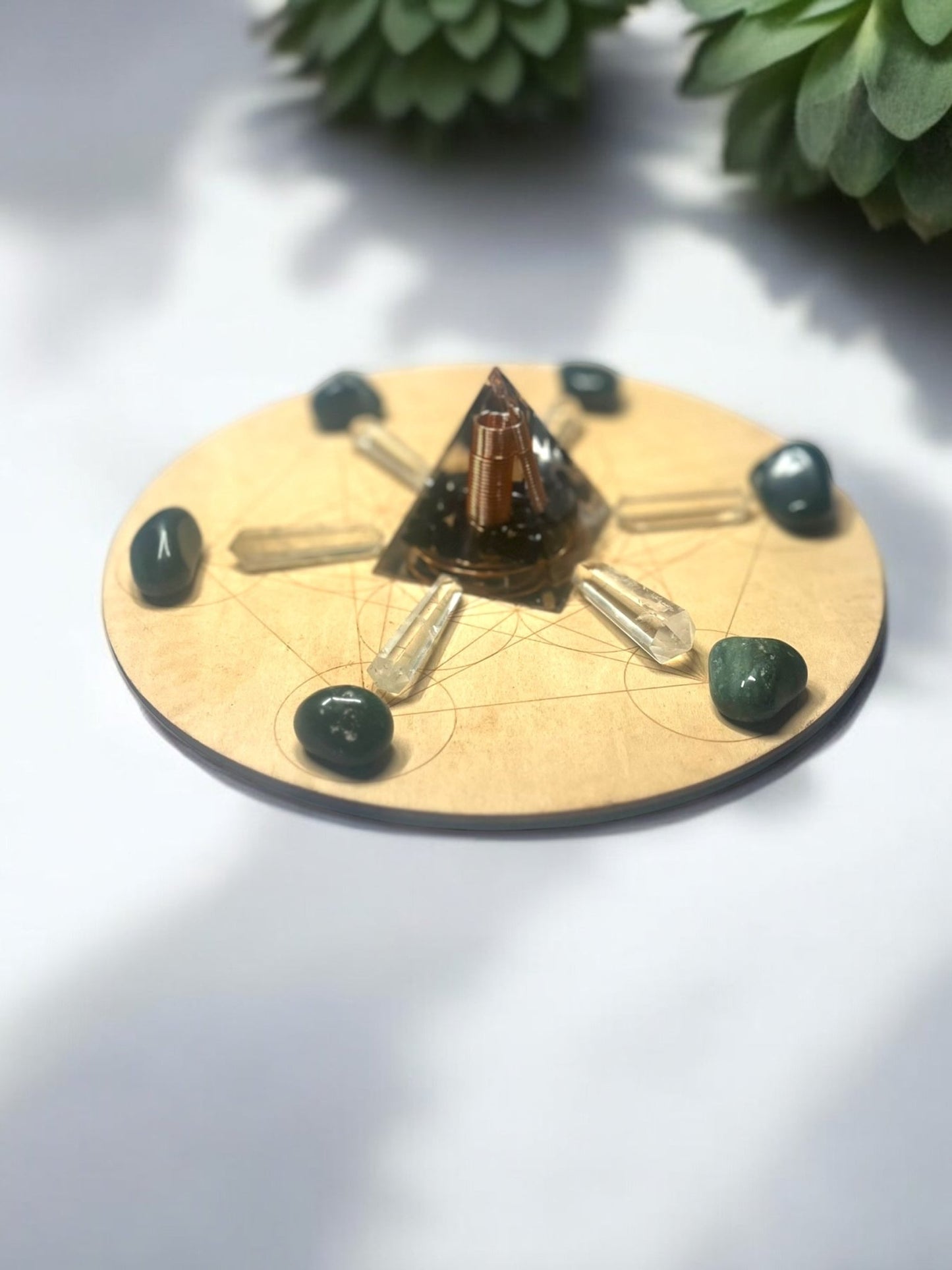 “As Above, So Below” Star of David Crystal Grid – Energy Amplification & Protection - JoyfulBliss Co.