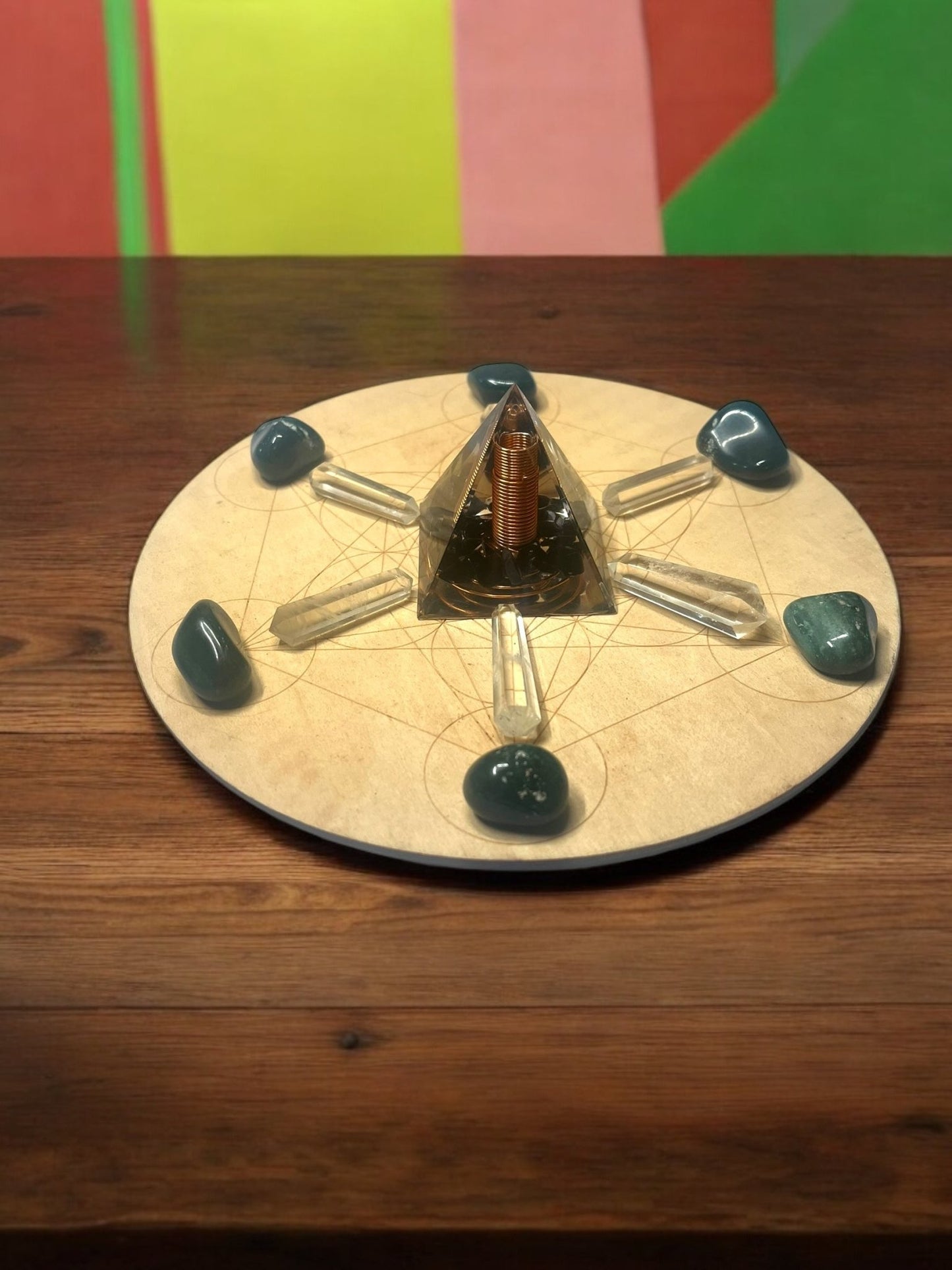 “As Above, So Below” Star of David Crystal Grid – Energy Amplification & Protection - JoyfulBliss Co.