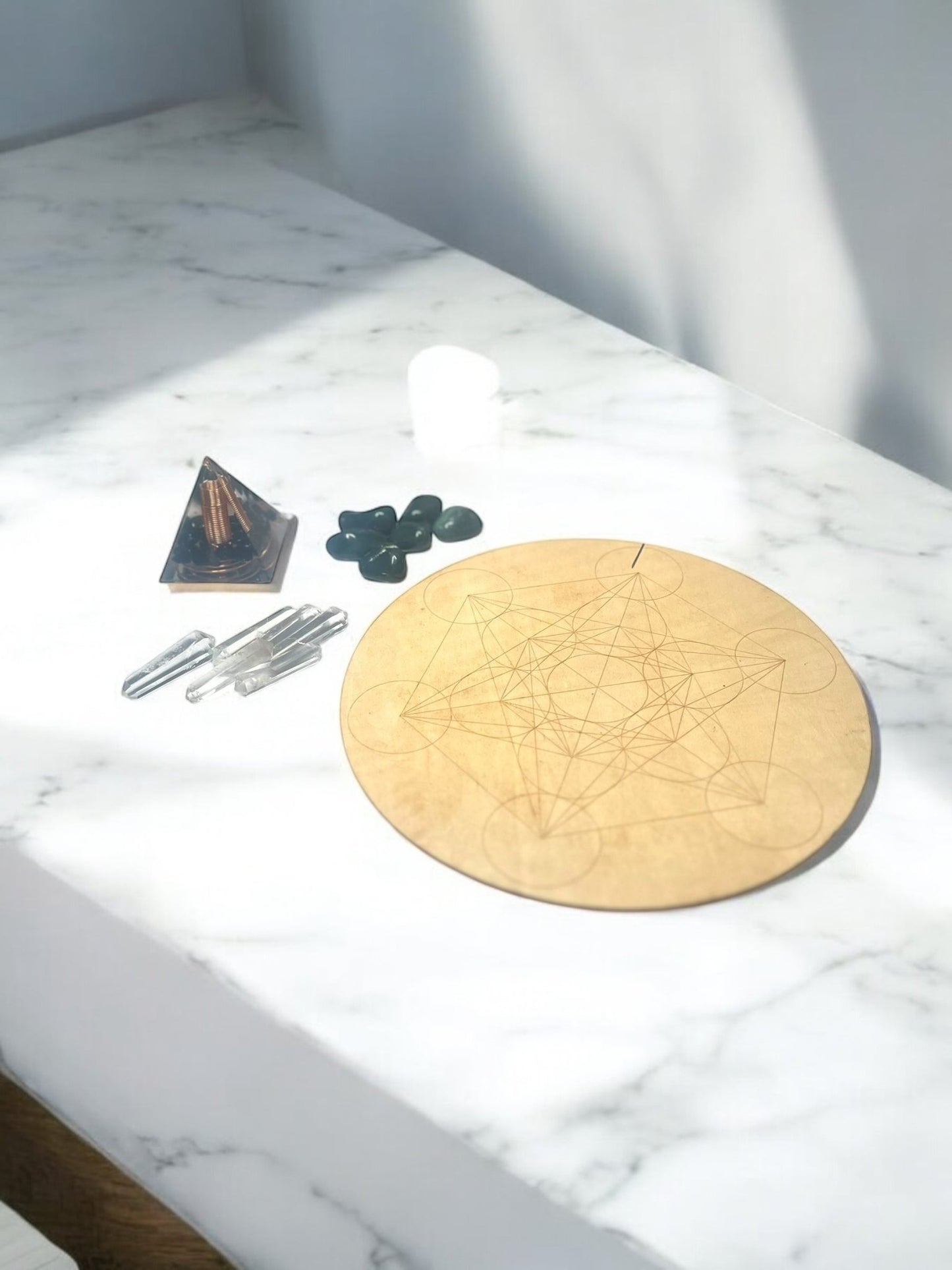 “As Above, So Below” Star of David Crystal Grid – Energy Amplification & Protection - JoyfulBliss Co.