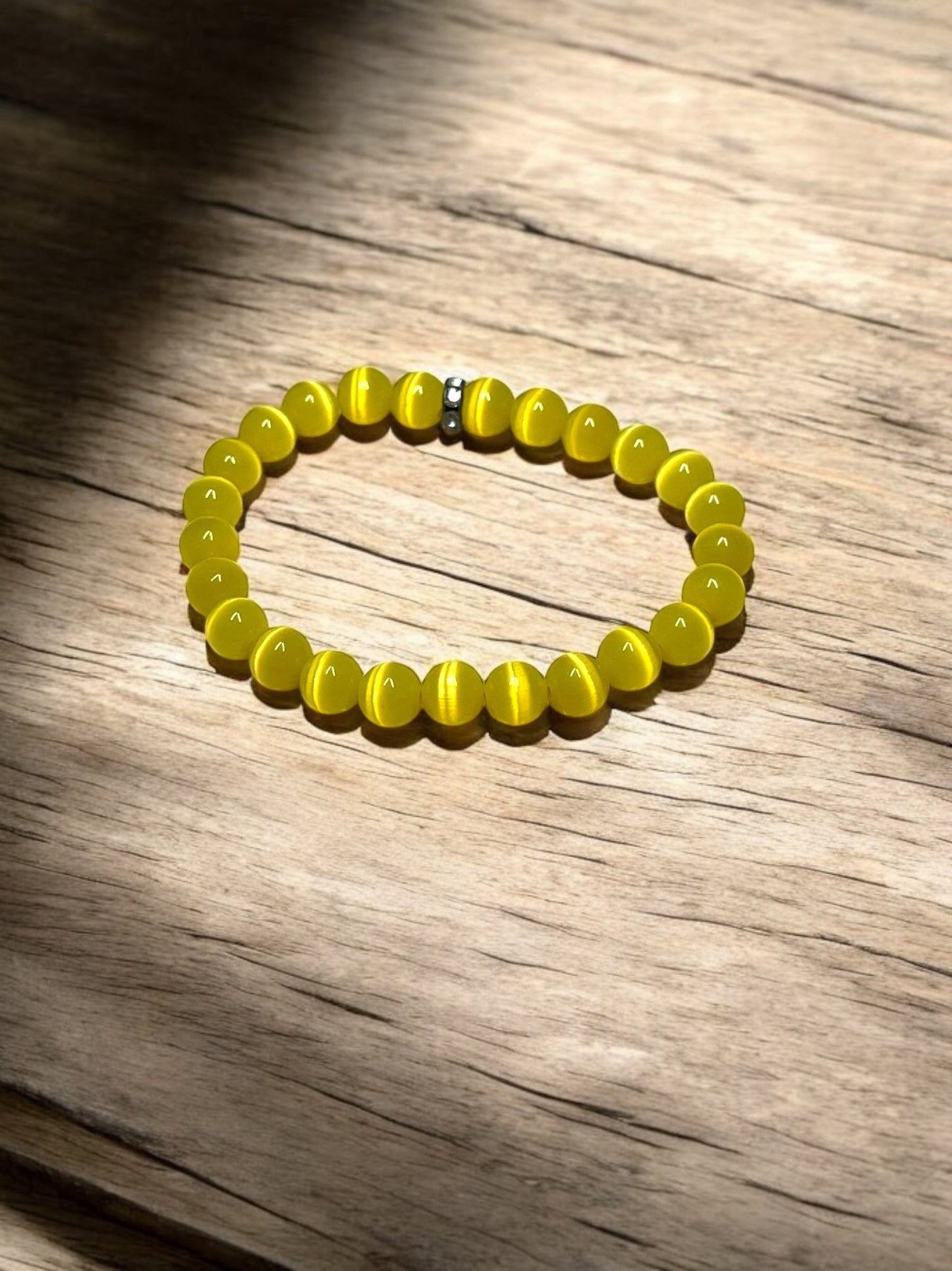 Cat’s Eye Beaded Bracelet – Energy, Protection & Luck (Color Variations Available) - JoyfulBliss Co.