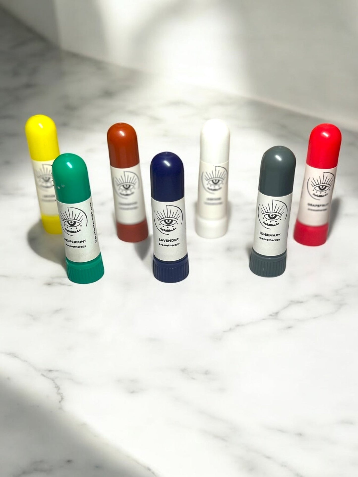 Complete Aromatherapy Inhaler Collection – 7 Essential Oil Blend Set - JoyfulBliss Co.