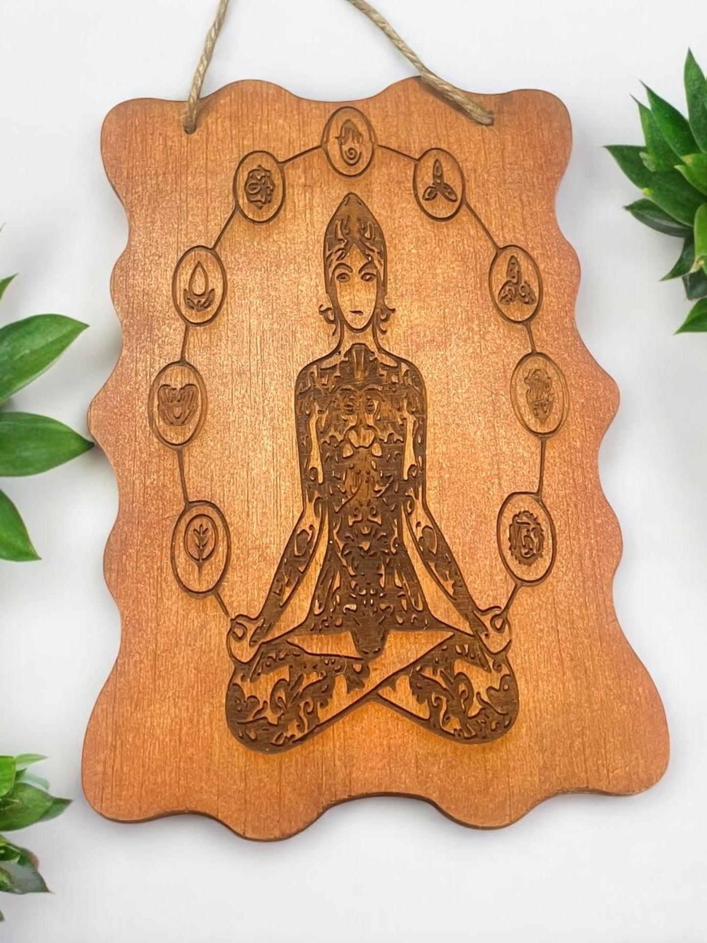 Engraved Wooden Hanging Plaque (4x6) - JoyfulBliss Co.