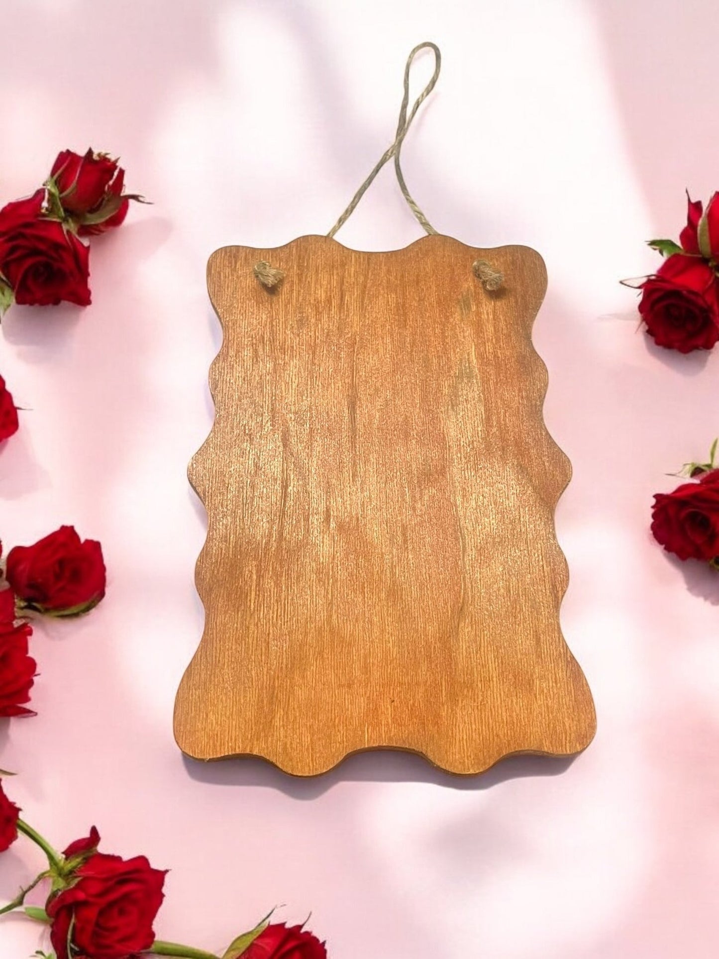 Engraved Wooden Hanging Plaque (4x6) - JoyfulBliss Co.