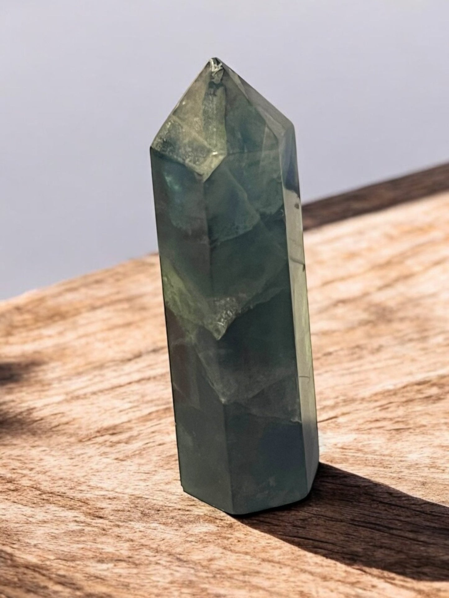 Fluorite Tower – 4 Inches - JoyfulBliss Co.