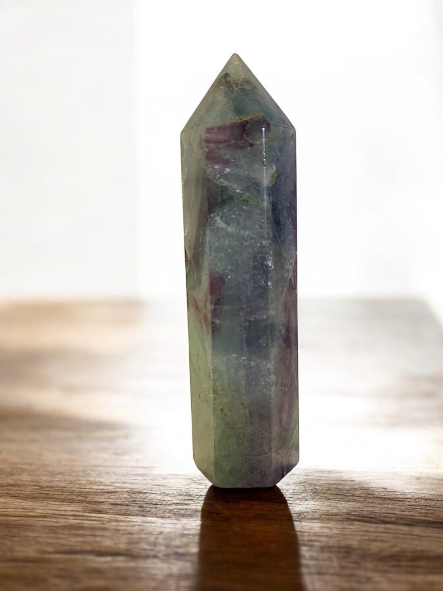 Fluorite Tower – 4 Inches - JoyfulBliss Co.