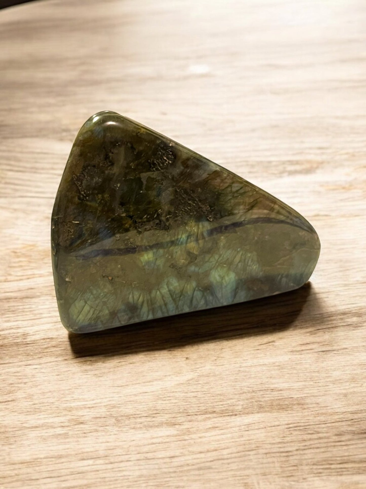 Labradorite Freeform Gemstone (3.5” x 5”) – Flashy - JoyfulBliss Co.