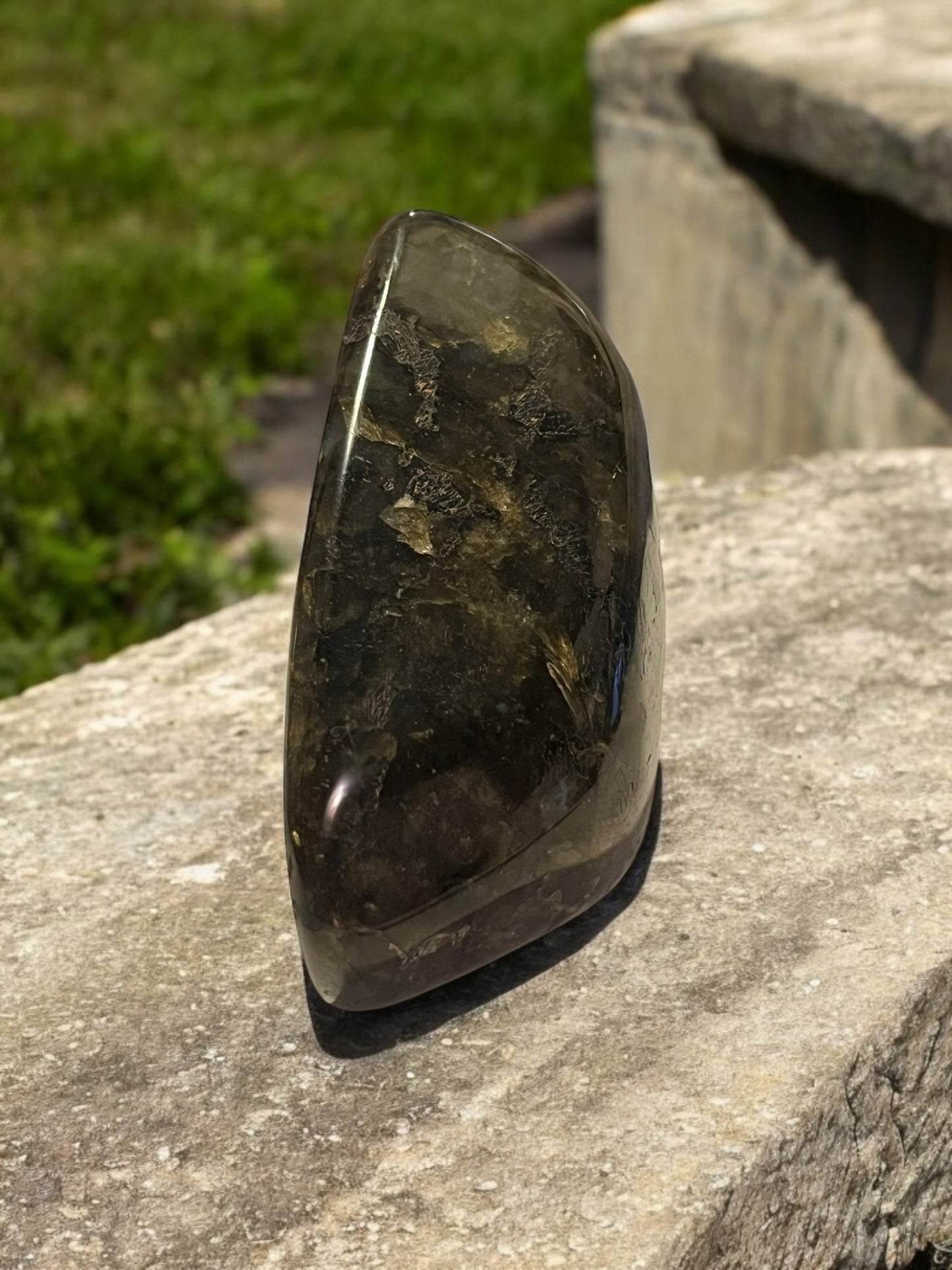 Labradorite Freeform Gemstone (3.5” x 5”) – Flashy - JoyfulBliss Co.