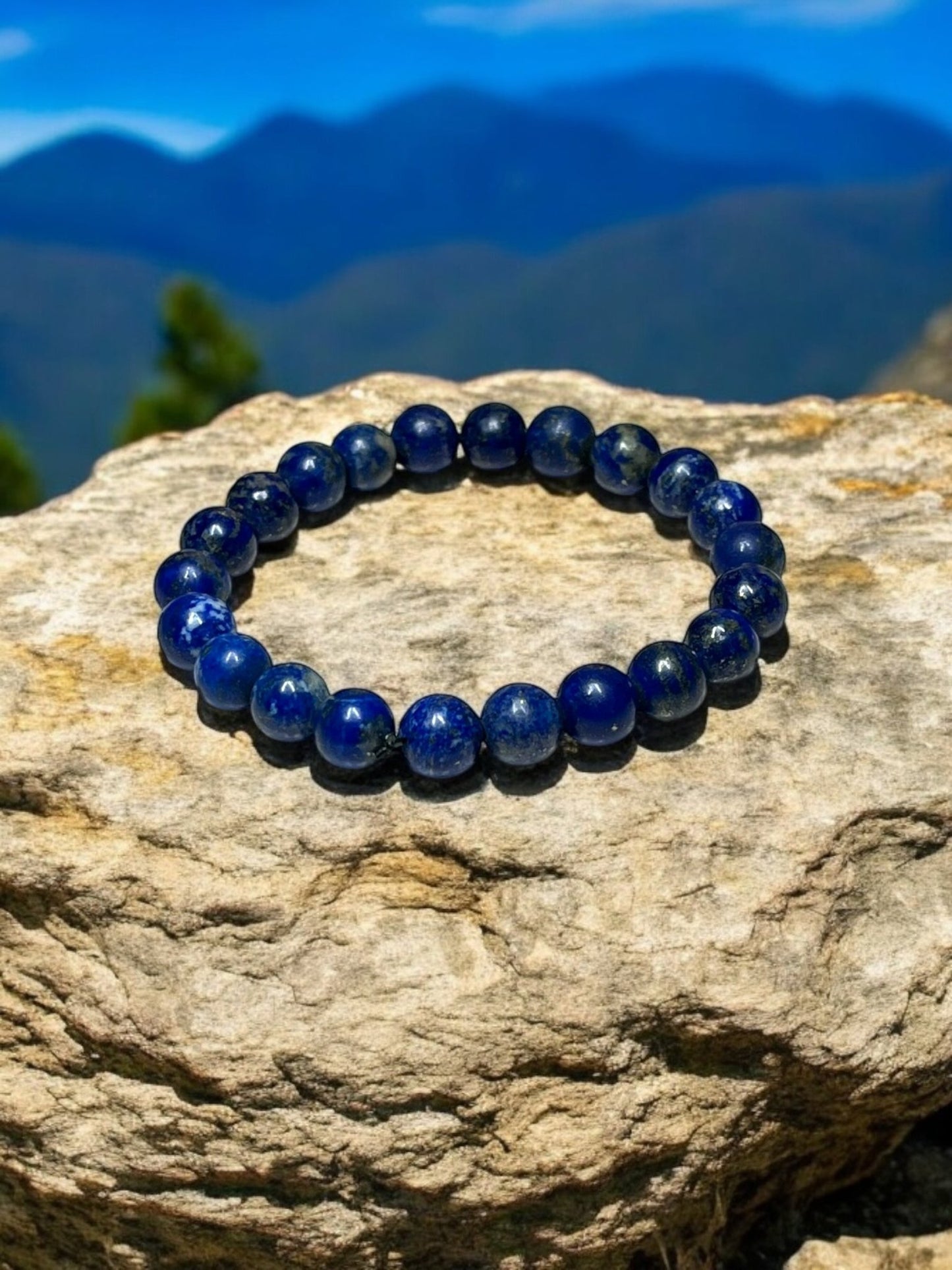 Natural Gemstone Bead Bracelets – Energy, Balance, Protection (Multiple Sizes & Stones Available) - JoyfulBliss Co.