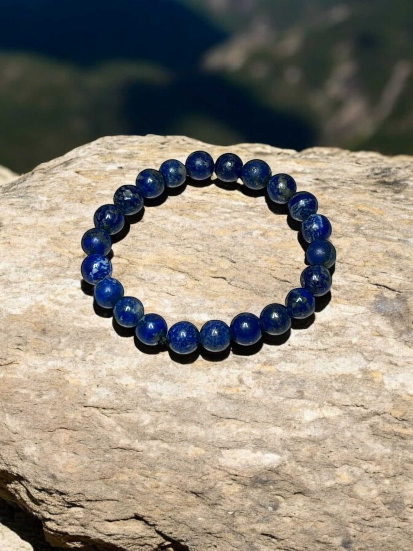 Natural Gemstone Bead Bracelets – Energy, Balance, Protection (Multiple Sizes & Stones Available) - JoyfulBliss Co.