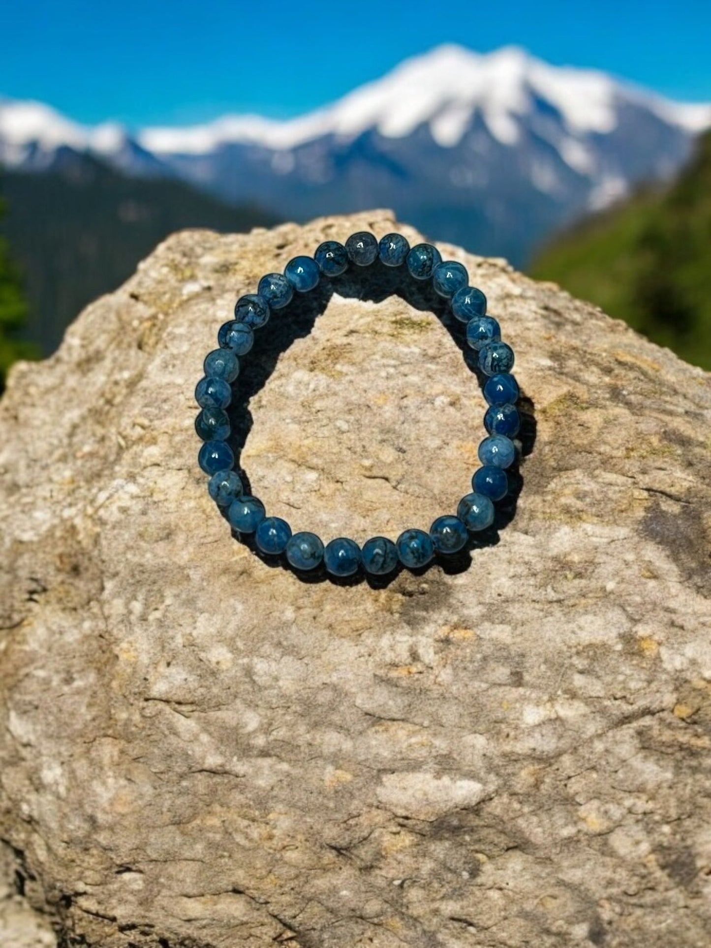 Natural Gemstone Bead Bracelets – Energy, Balance, Protection (Multiple Sizes & Stones Available) - JoyfulBliss Co.