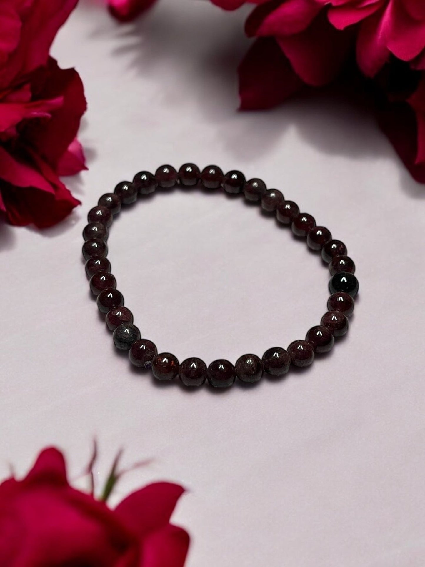 Natural Gemstone Bead Bracelets – Energy, Balance, Protection (Multiple Sizes & Stones Available) - JoyfulBliss Co.