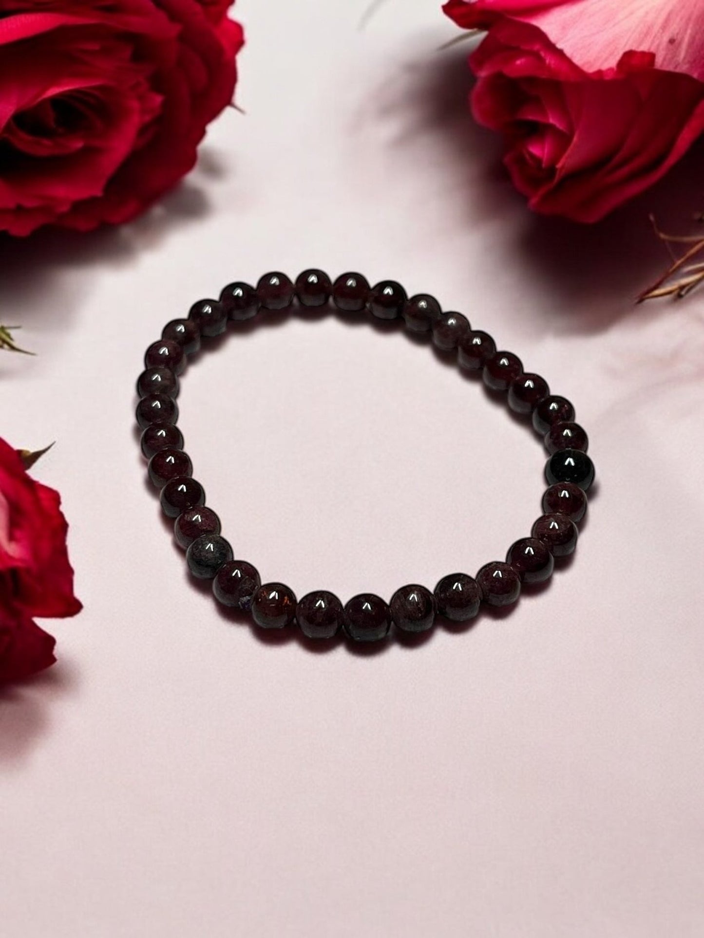Natural Gemstone Bead Bracelets – Energy, Balance, Protection (Multiple Sizes & Stones Available) - JoyfulBliss Co.