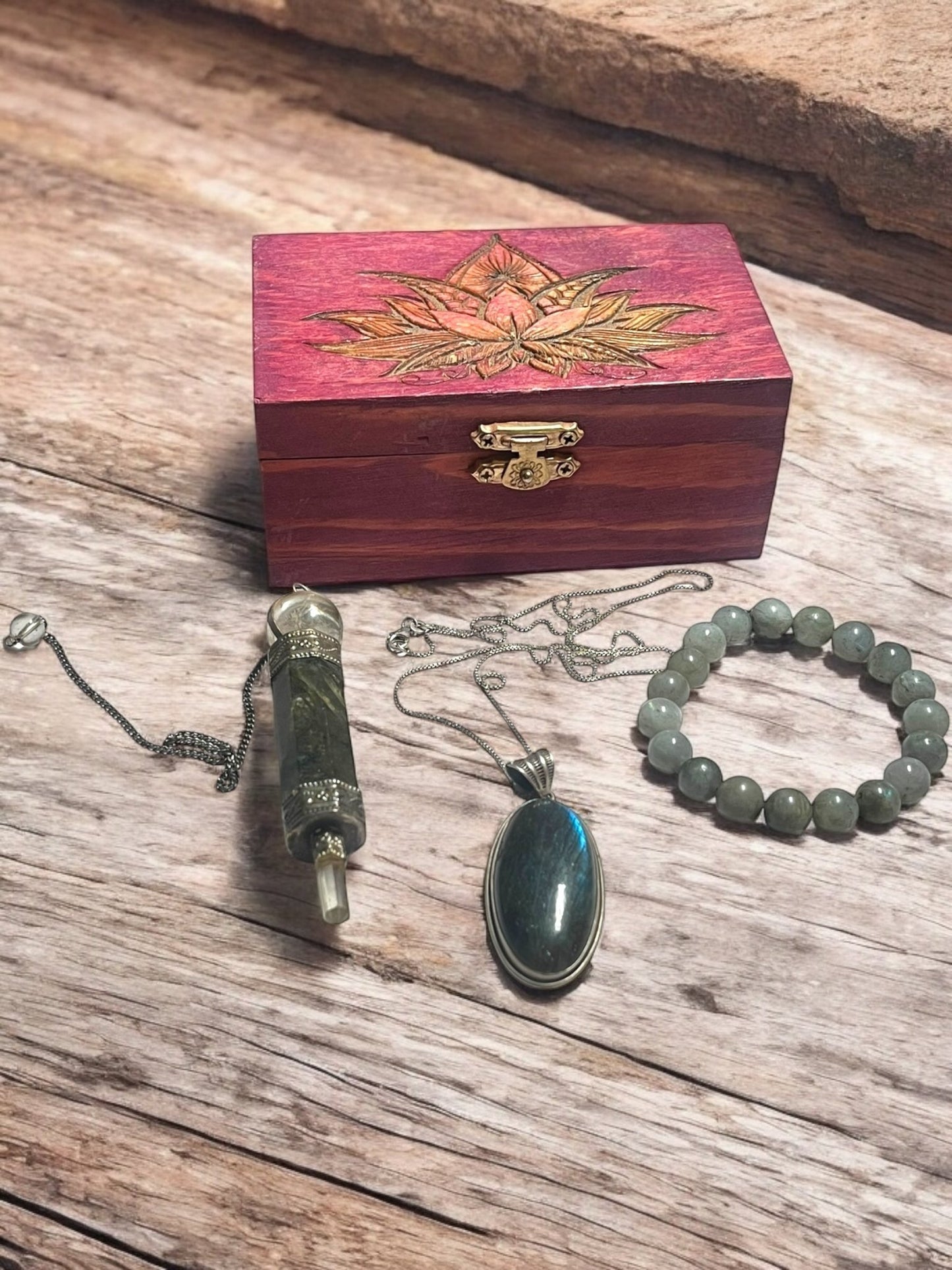 One-of-a-Kind Gemstone Jewelry Box Sets – Limited Edition - JoyfulBliss Co.