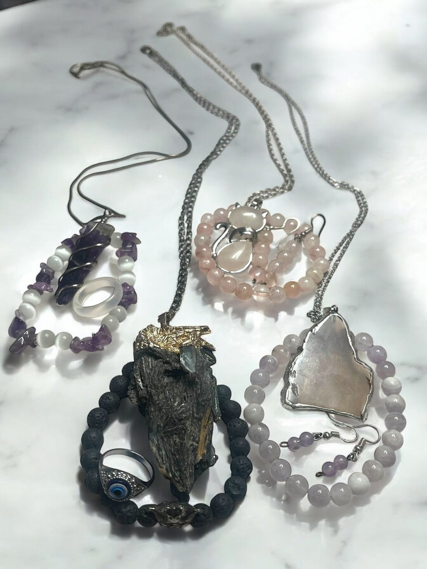 One-of-a-Kind Gemstone Jewelry Sets – Unique Pendants & Matching Accessories - JoyfulBliss Co.