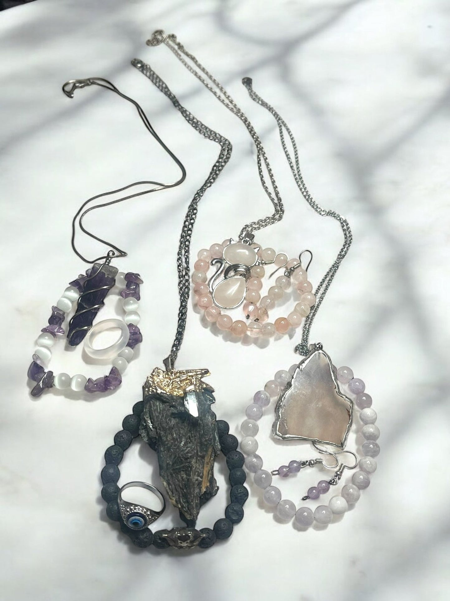 One-of-a-Kind Gemstone Jewelry Sets – Unique Pendants & Matching Accessories - JoyfulBliss Co.