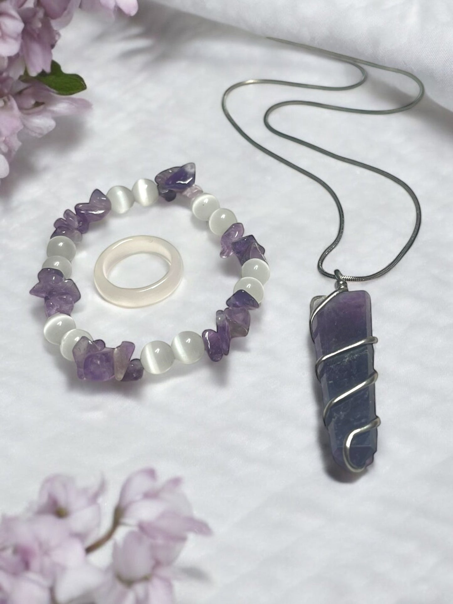 One-of-a-Kind Gemstone Jewelry Sets – Unique Pendants & Matching Accessories - JoyfulBliss Co.