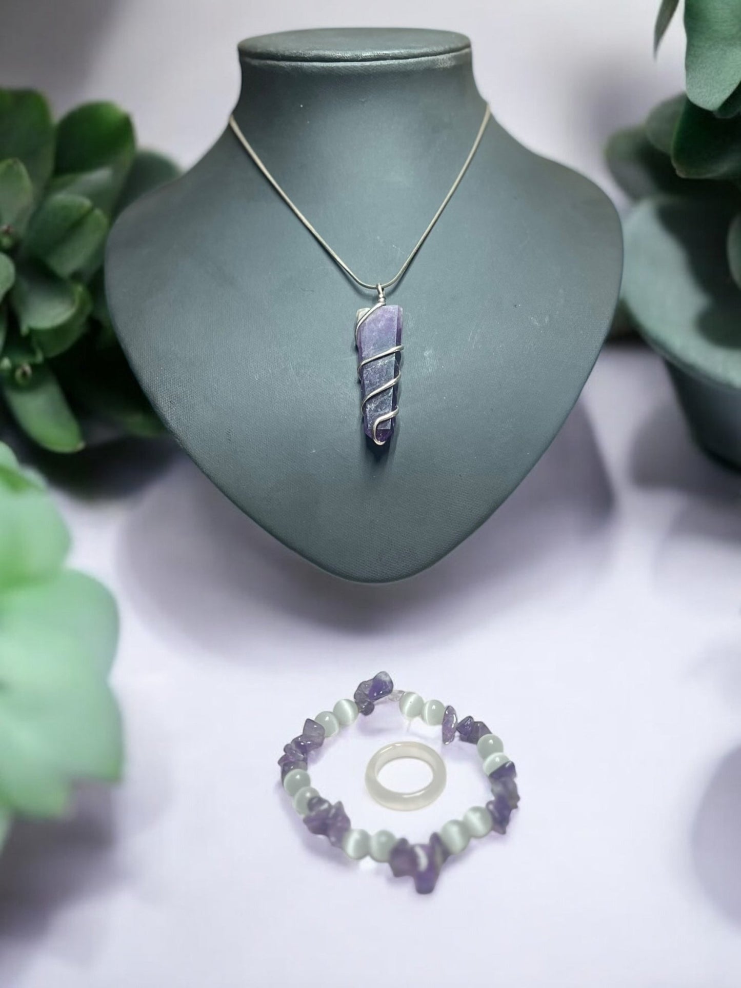 One-of-a-Kind Gemstone Jewelry Sets – Unique Pendants & Matching Accessories - JoyfulBliss Co.