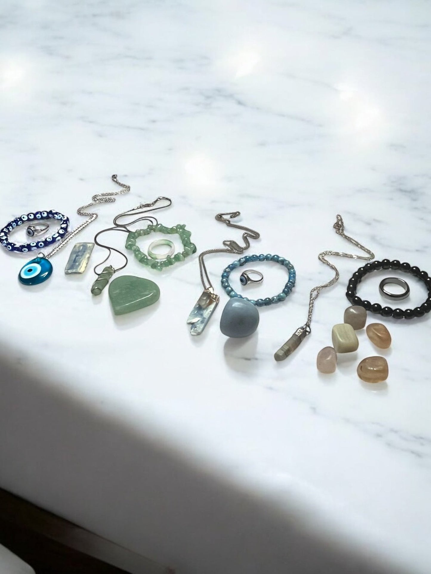 One-of-a-Kind Gemstone Protection & Energy Sets – Unique Variations Available - JoyfulBliss Co.