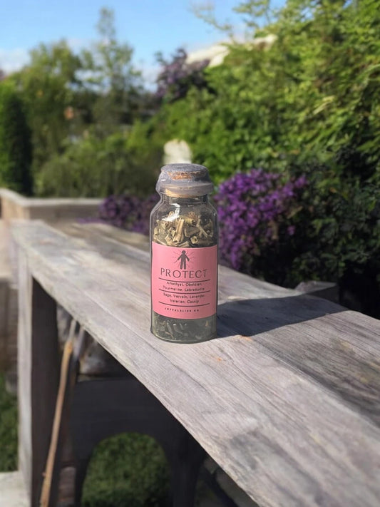 Protection & Banishing Handcrafted Spell Jar 30ml - JoyfulBliss Co.