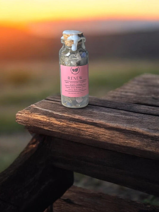 Health & Vitality Handcrafted Spell Jar 30ml - JoyfulBliss Co.