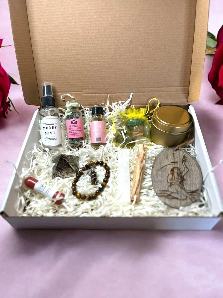 Prosperity & Abundance Ritual Box – Manifest Wealth, Luck, Success