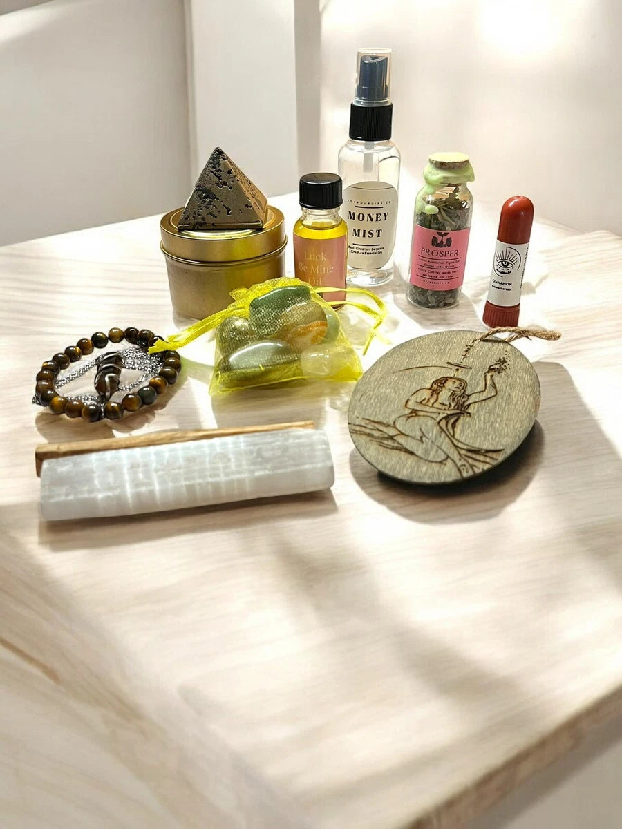 Prosperity & Abundance Ritual Box – Manifest Wealth, Luck, Success