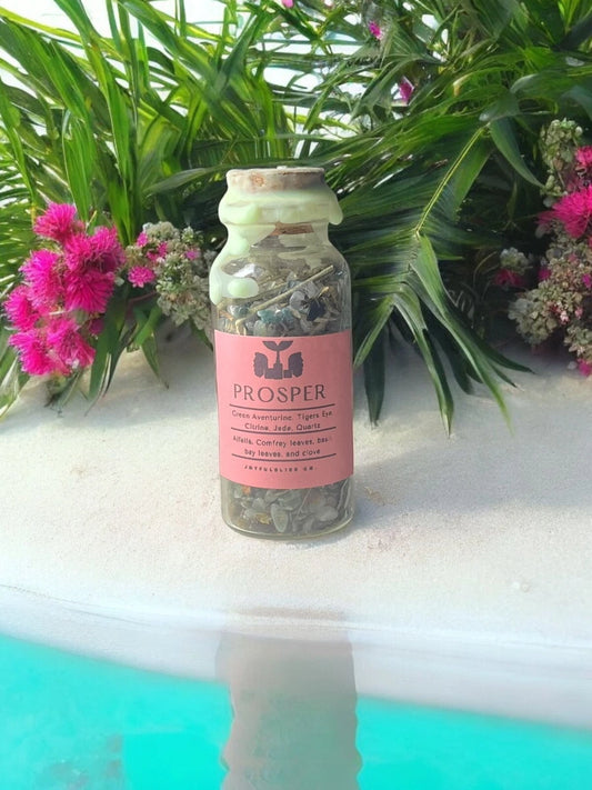 Luck & Prosperity Handcrafted Spell Jar 30ml