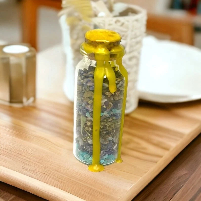Positivity & Energize HandCrafted Spell Jar 1oz