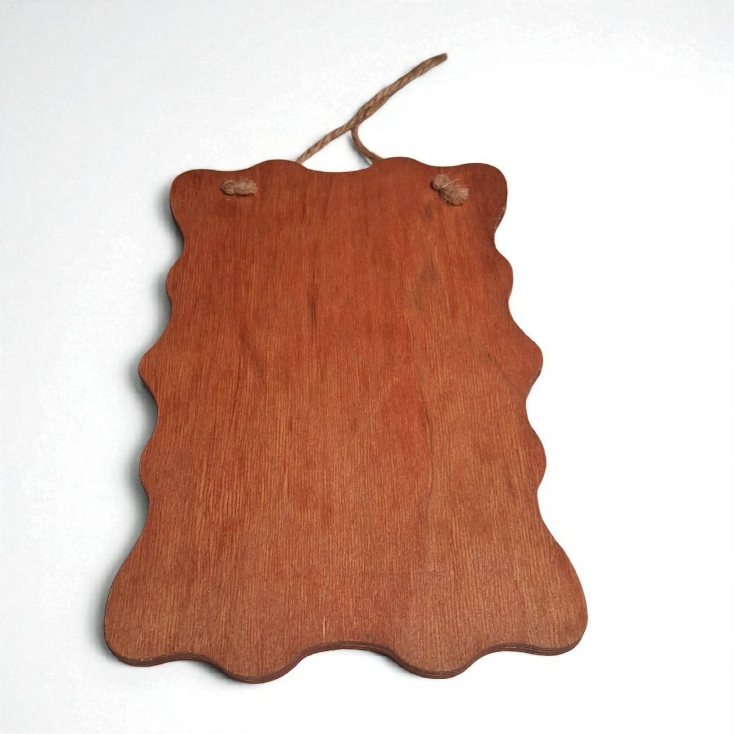 Engraved Wooden Chakra Wall Hanging – 5" x 8" Meditating Figure with Seven Chakra Symbols | Spiritual Home & Altar Décor