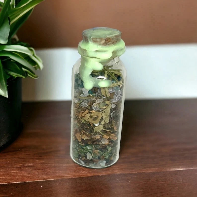 Luck & Prosperity Handcrafted Spell Jar 30ml