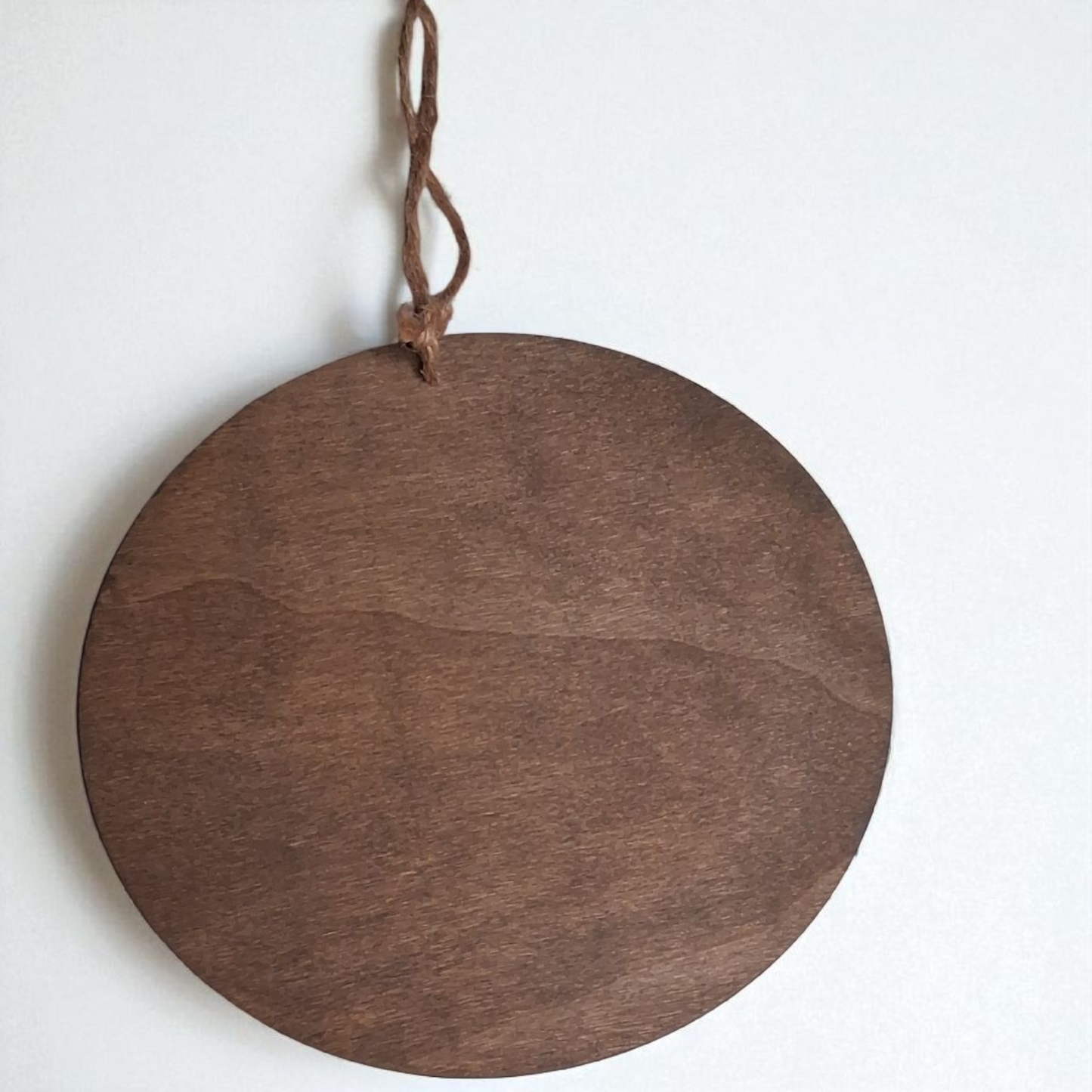 Engraved Wooden Yin Yang Meditation Wall Hanging – 6” Round Spiritual Balance Decor