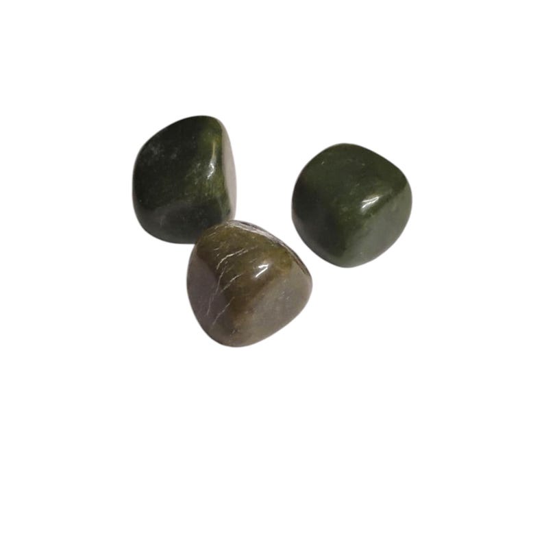3 Serpentine Tumbled Stones – Kundalini Energy, Healing + Gift Bag