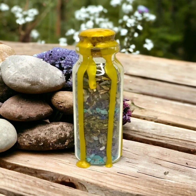 Positivity & Energize HandCrafted Spell Jar 1oz