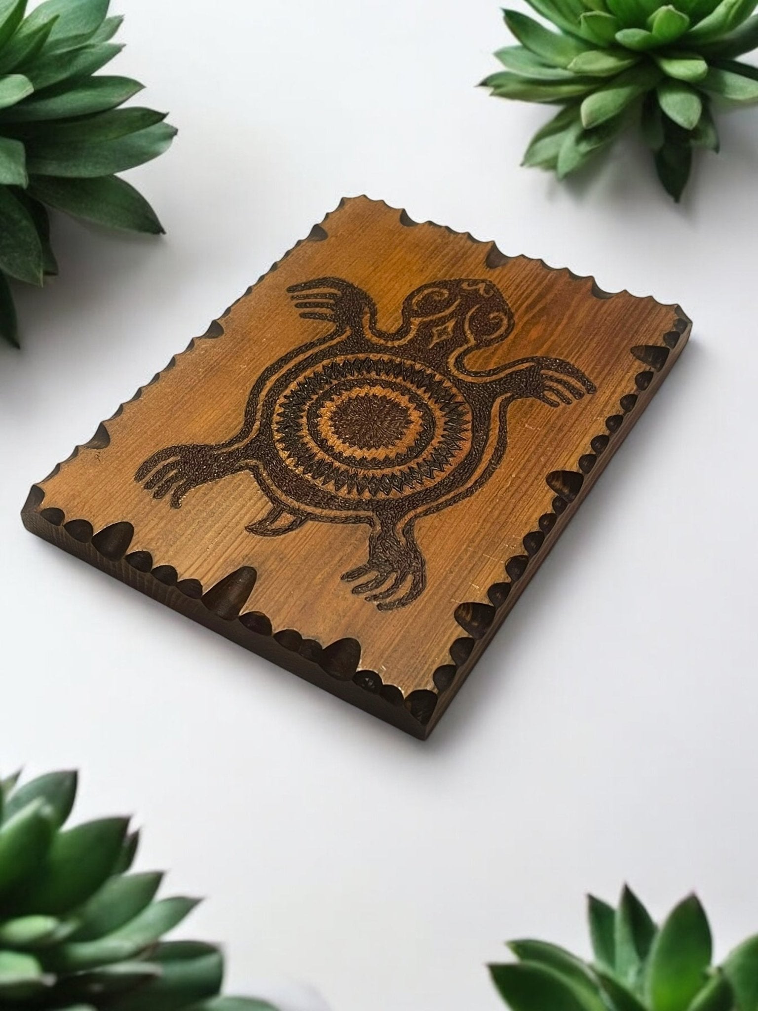 Rustic Spirit: Handcrafted Wooden Wall Art Collection - JoyfulBliss Co.