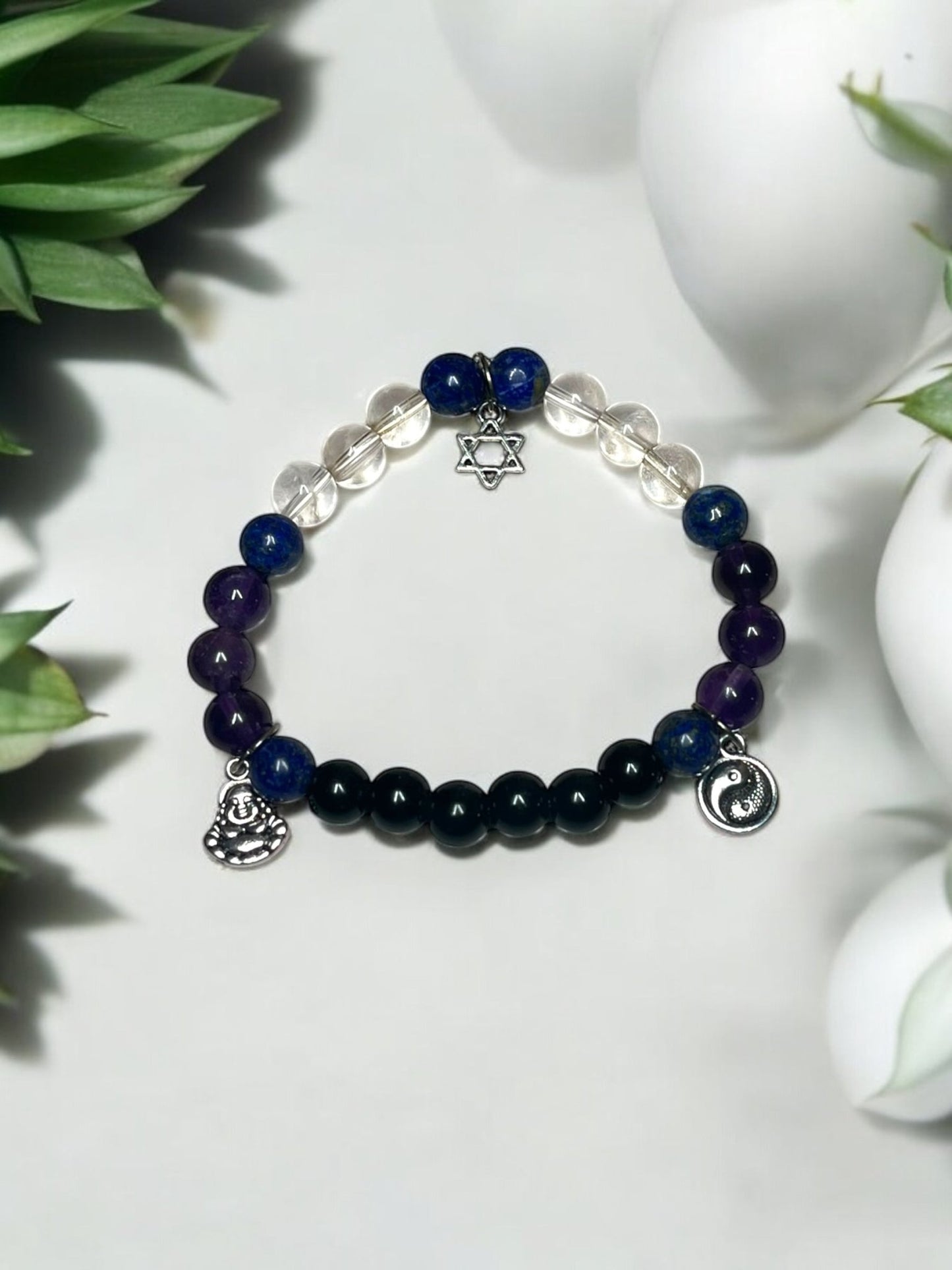 Themed Gemstone Charm Bracelets – Energy, Balance & Intention - JoyfulBliss Co.