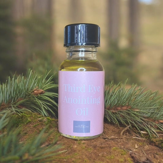 Third Eye Anointing Ritual Oil – Intuition & Psychic Activation Blend for Meditation & Spiritual Insight