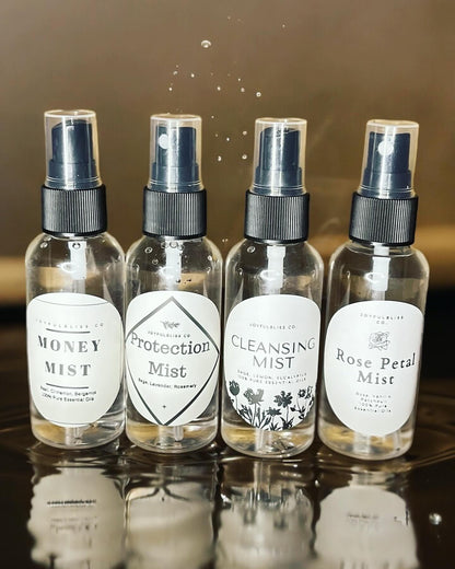 Cleansing Mist Spray | Sage Lemon Eucalyptus Energy Cleanser | Aura & Room Purifying Mist | Essential Oil Spray | JoyfulBliss Co