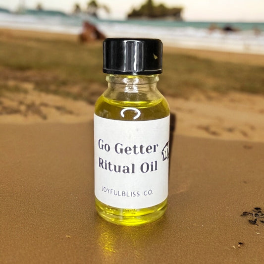 Go Getter Ritual Anointing Oil – Motivation & Success Oil for Focus, Drive, and Manifestation Work