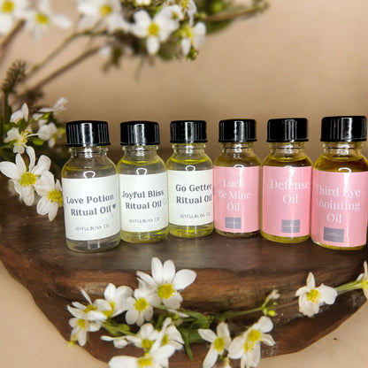 Defense Ritual Anointing Oil – Protection Oil for Energy Shielding, Warding & Spiritual Strength