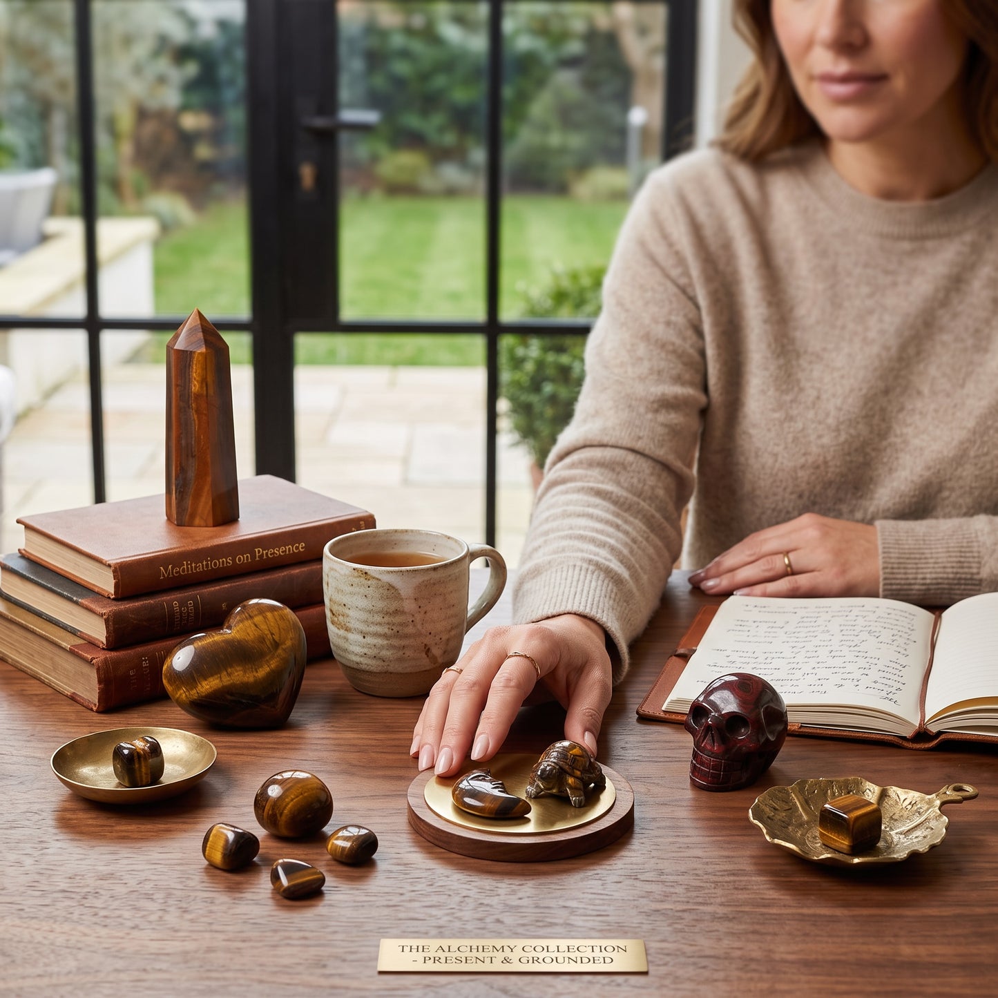 Tiger’s Eye Crystal Carving Collection – Protection, Confidence & Prosperity Set