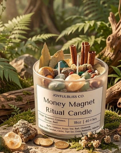Money Magnet Ritual Candle™ | Attract Wealth, Prosperity & Abundance