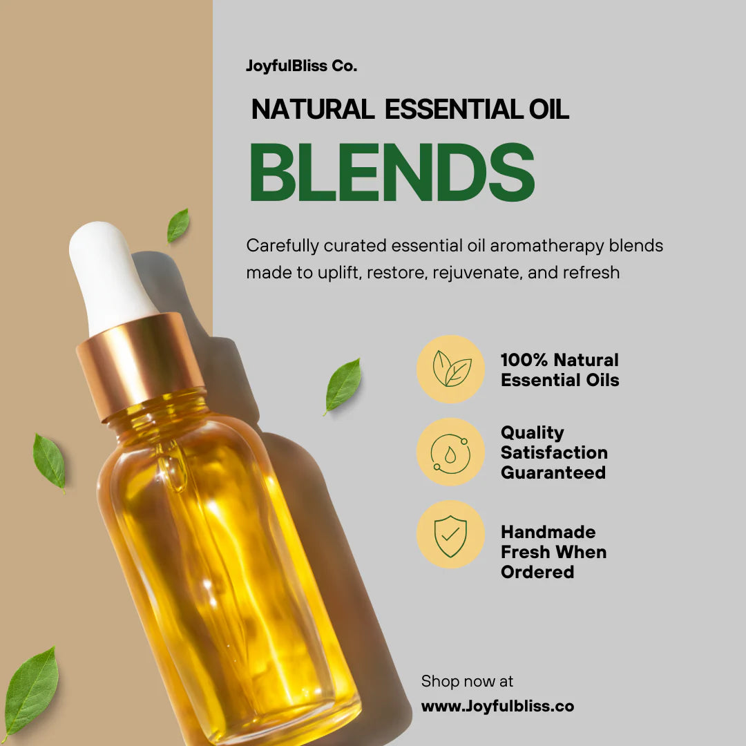 Essential Wellness Collection – 10ml Essential Oil Blend Set (6 Bottles)