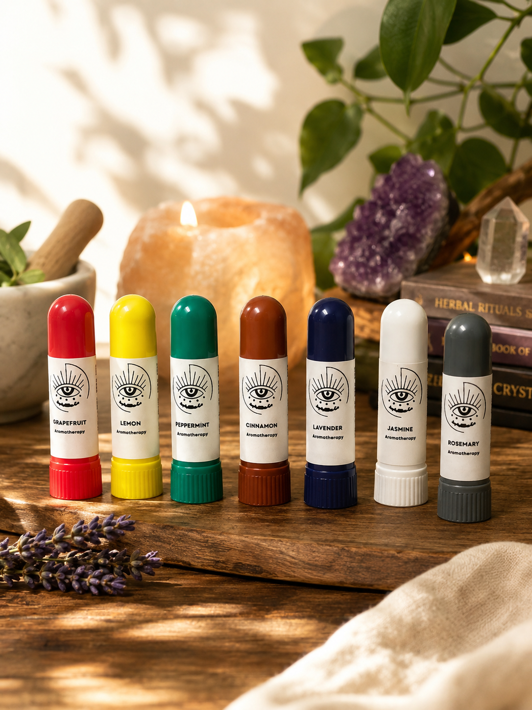Essential Oil Aromatherapy Inhalers