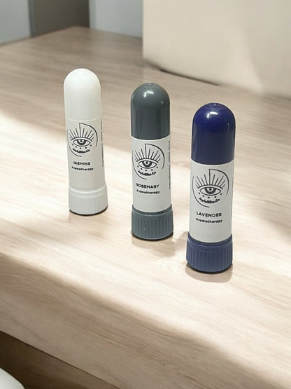 Balance & Bliss Aromatherapy Inhaler Trio – Jasmine, Rosemary, Lavender - JoyfulBliss Co.