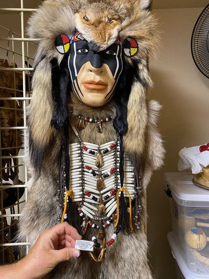 Creek Nation Tribal Masks – Handmade Warrior Headdress Art - JoyfulBliss Co.